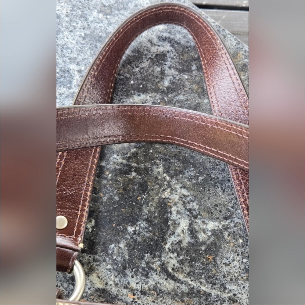 Coach Chelsea Beige Pebbled Leather Zipper Closure Shoulder Bag - Picture 15 of 15